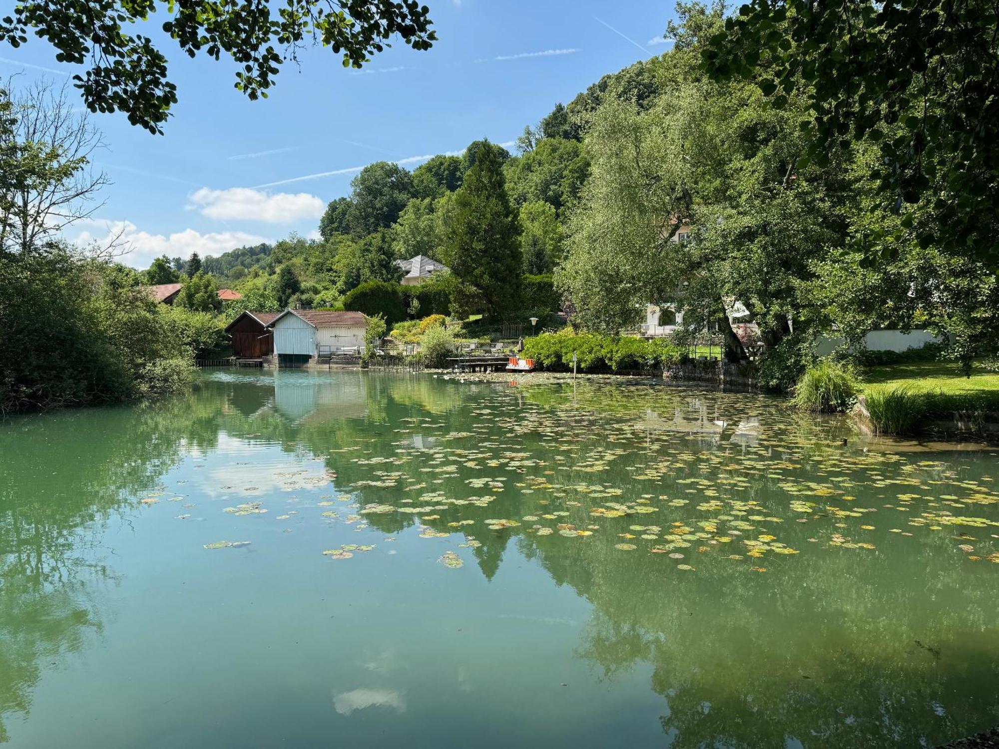 Les Lodges Du Lac Saint-Alban-de-Montbel Bagian luar foto